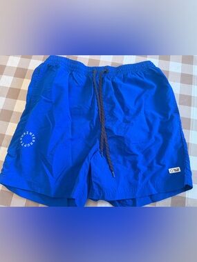 Uninterrupted More Than an Athlete LeBron Royal Blue Shorts with Drawstringw